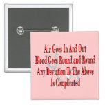 Nurse/Respiratory Therapist Gifts Pinback Button