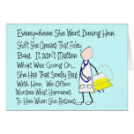 Nurse Story Art Gifts "Foley Bag"---Hilarious Card