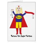 Nurse SuperHero (Blonde) Card