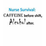 Nurse Survival t-shirts