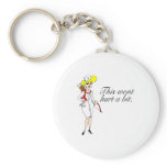 Nurse - This Wont Hurt A Bit Keychains