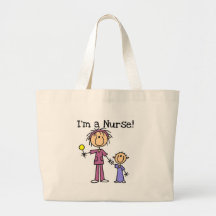 Nurse With Child T-shirts and Gifts Tote Bag