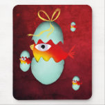 Nursery Baby Bird Mousepad