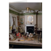 Nursery with toys from 'Miss Miles' House', 1890 Cards