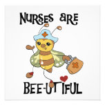 Nurses Are Bee-utiful T-shirts and Gifts Personalized Invite