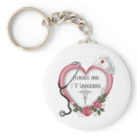 Nurses Are IV Leaguers Keychain
