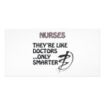 NURSES  ARE SMARTER THAN DOCTORS photo cards