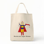 Nurses Are Super Heroes (Blonde) Bag