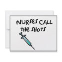 Nurses call the shots invitations