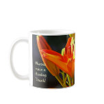 Nurses have a Healing Touch! coffee Cup mug Lilies