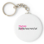 Nurses Have More Fun Keychain