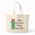 Nurses have tote bags