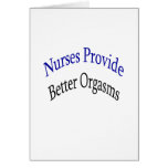 nurses provide better orgasms cards