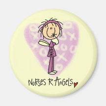 Nurses R Angels Tshirts and Gifts Refrigerator Magnets