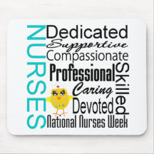 Nurses Recognition Collage - National Nurses Week Mousepad