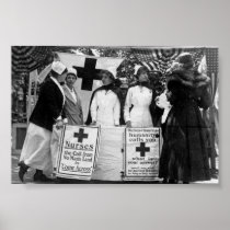Nurses Recruiting Station World War One Posters