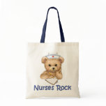 Nurses Rock Tote Bag