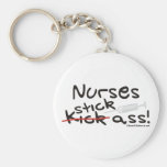 Nurses Stick Ass Keychain