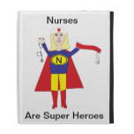 Nurses Super Heroes (Blonde) iPad Folio Covers
