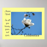 Nurses Week Celebration art print poster Nursing
