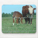 Nursing Calf mousepads