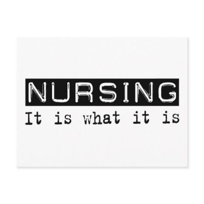 Nursing It Is Post Cards