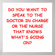 nursing joke posters