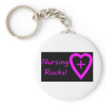 nursing rocks key chain