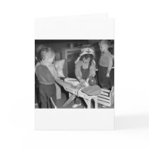Nursing School: 1940s Greeting Card