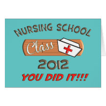 Nursing School 2012 Graduation Card
