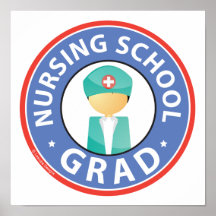 Nursing School Grad Posters