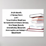 Nursing School Poster posters