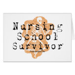 Nursing School Survivor Greeting Card