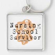 Nursing School Survivor keychains