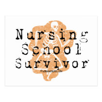 Nursing School Survivor postcards