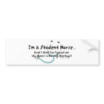 Nursing Shortage Bumper Stickers