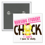 Nursing Student Chick 1 Buttons