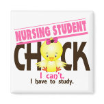 Nursing Student Chick 1 magnets