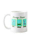nursing student eat sleep study mugs