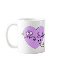 Nursing Student Pink Heart--Adorable mugs