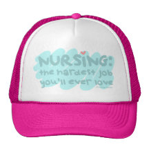 Nursing - the Hardest Job Trucker Hats