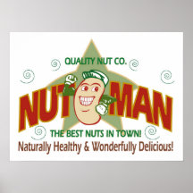 nut man posters