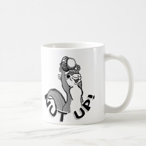 Nut Up Squirrel Mugs