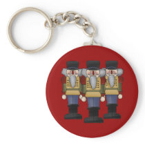 Nutcracker Christmas Keychain