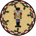 Nutcracker Christmas Ornament photo sculptures