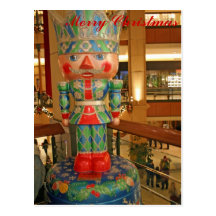 Nutcracker Christmas Postcard