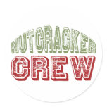 Nutcracker Dance Crew Design for Christmas stickers