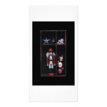 nutcracker in wood box photo cards