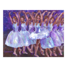 Nutcracker Snow Queen Custom Announcements