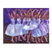 Nutcracker Snow Queen Post Card